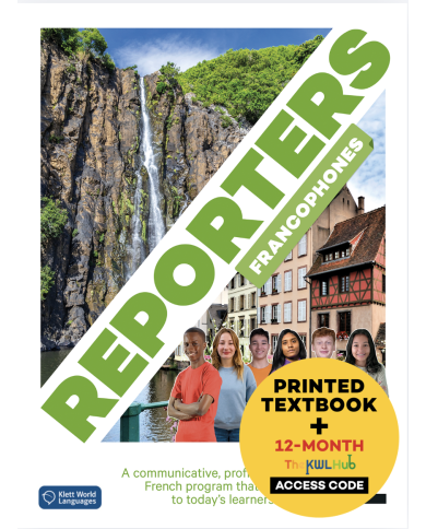 Reporters francophones 2: 12-Month Student Bundle (The KWL Hub)