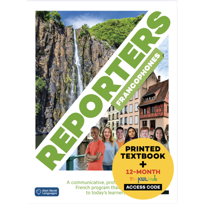 Reporters francophones 2: 12-Month Student Bundle (The KWL Hub)