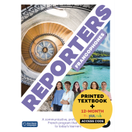 Reporters francophones 3: 12-Month Student Bundle (The KWL Hub)