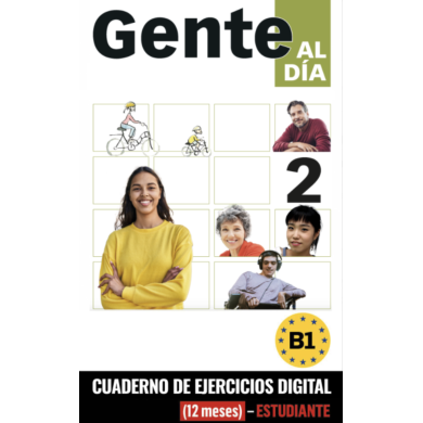 Gente al día 2: 12-Month Campus Difusión for Students (Workbook)