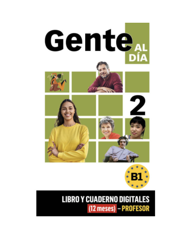 Gente al día 2: 12-Month Campus Difusión for Instructors (Textbook + Workbook)
