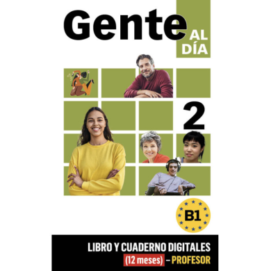 Gente al día 2: 12-Month Campus Difusión for Instructors (Textbook + Workbook)