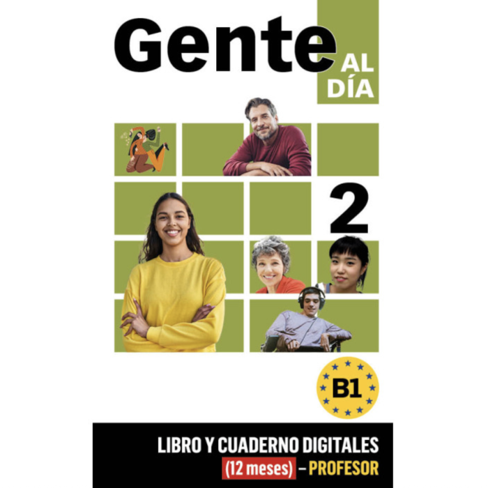 Gente al día 2: 12-Month Campus Difusión for Instructors (Textbook + Workbook)