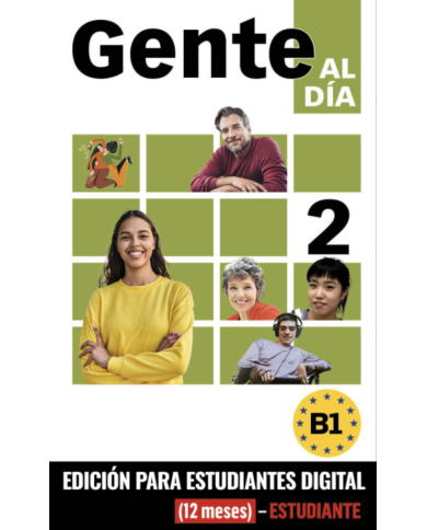 Gente al día 2: 12-Month Campus Difusión for Students (Textbook)
