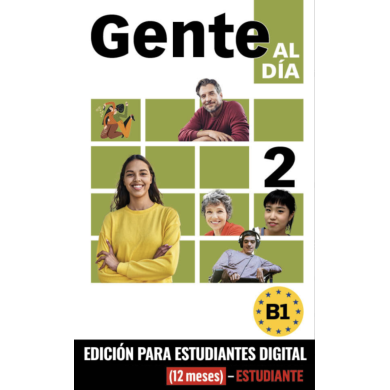 Gente al día 2: 12-Month Campus Difusión for Students (Textbook)