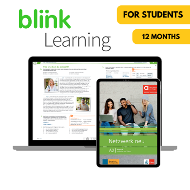Netzwerk neu A2: 12-Month BlinkLearning Online Textbook for Students