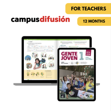 Gente joven 1: 12-Month Campus Difusión for Teachers