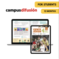 Gente joven 4: 12-Month Campus Difusión for Students