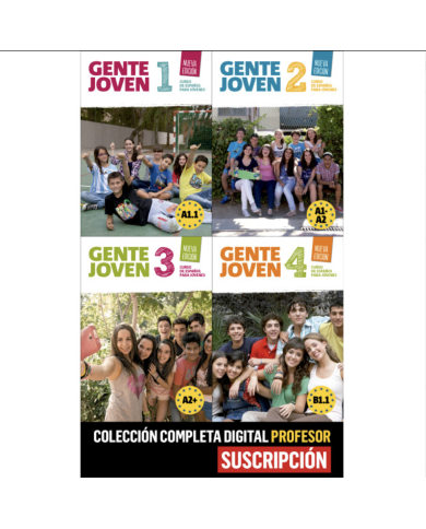 Gente joven Complete Collection: 12-month Campus Difusión for Teachers