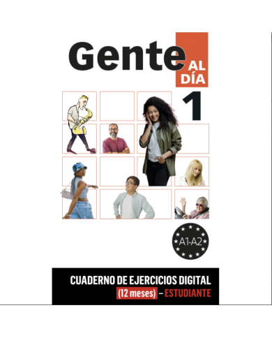 Gente al día 1: 12-Month Campus Difusión for Students (Workbook)