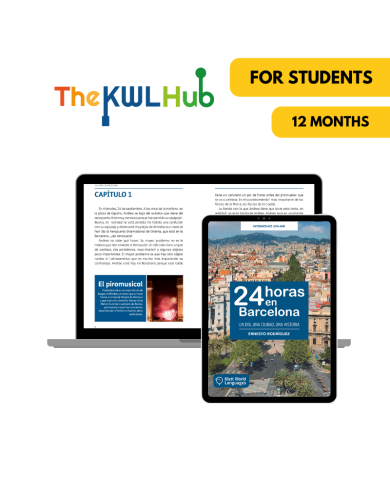 24 horas en Barcelona: 12-Month The KWL Hub for Students