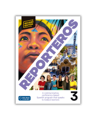 Reporteros 3 Revised Edition: Student Textbook