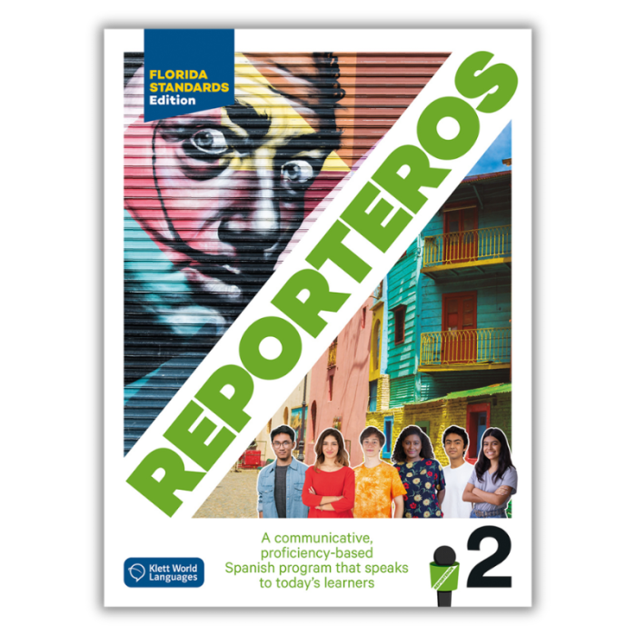 Reporteros 2 Florida Standards Edition: Textbook
