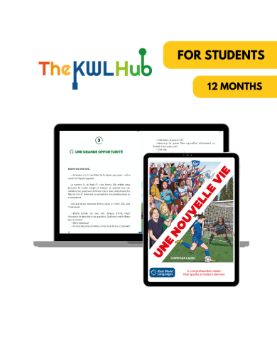 Une nouvelle vie: 12-Month The KWL Hub for Students