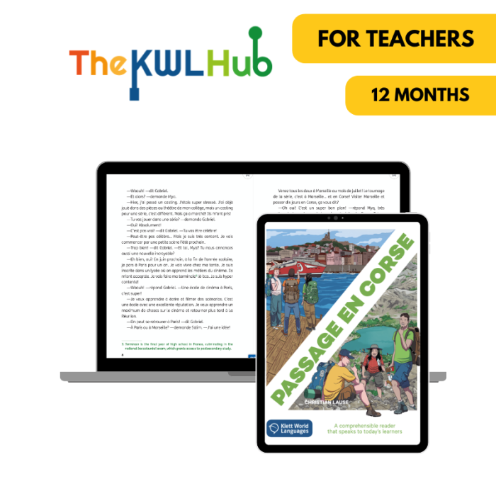 Passage en Corse: 12-Month The KWL Hub for Teachers