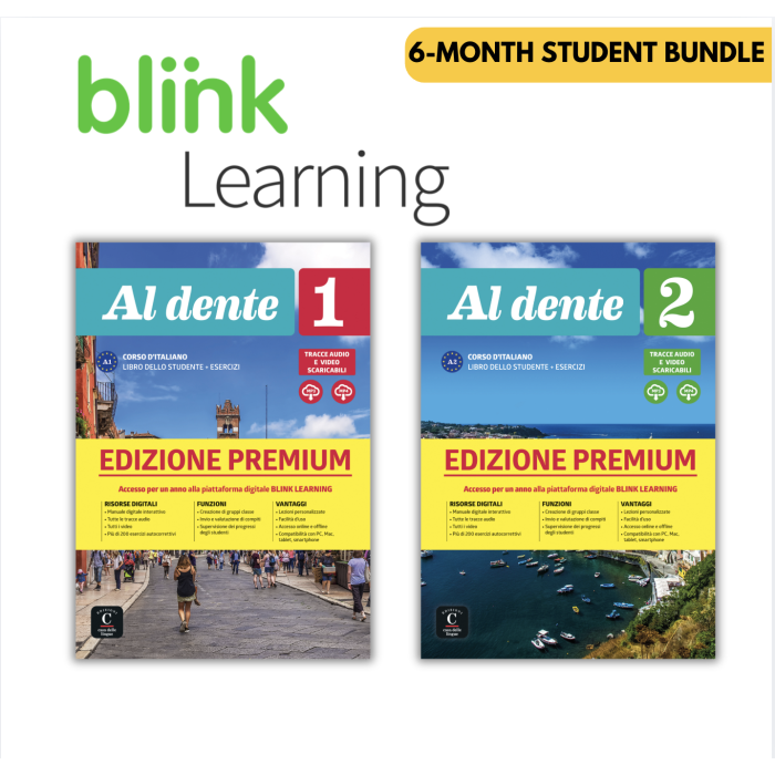 Al Dente 1-2: 6-Month Student Bundle (BlinkLearning)