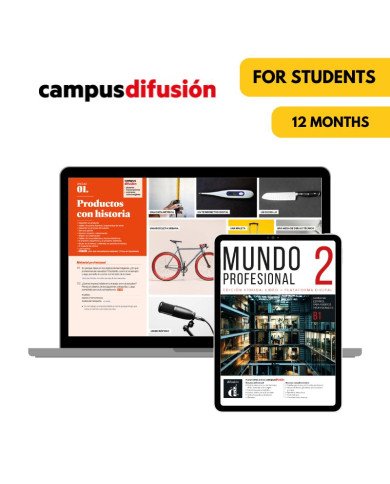 Mundo profesional 2: 12-Month Campus Difusión for Students