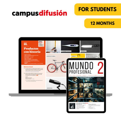 Mundo profesional 2: 12-Month Campus Difusión for Students