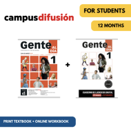 Gente al día 1: 12-Month Print + Online Bundle (Campus Difusión)