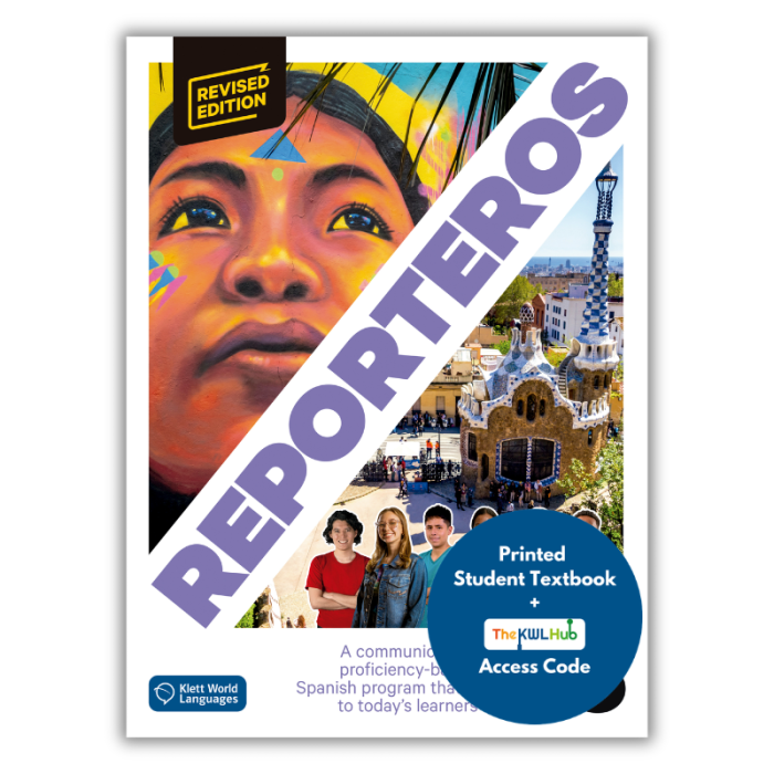Reporteros 3 Revised Edition: 12-Month Student Bundle (The KWL Hub)