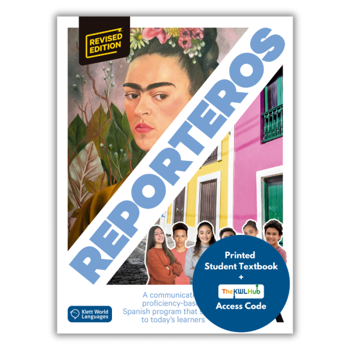 Reporteros 1A Revised Edition: 12-Month Student Bundle (The KWL Hub)