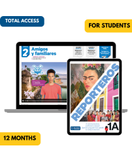 Reporteros 1A: 12-Month The KWL Hub for Students (Total Access)