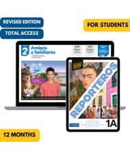 Reporteros 1A Revised Edition: 12-Month The KWL Hub for Students (Total Access)
