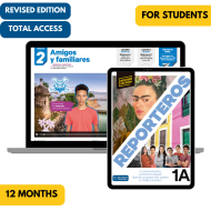 Reporteros 1A Revised Edition: 12-Month The KWL Hub for Students (Total Access)