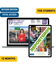 Reporteros 2 Revised Edition: 12-Month The KWL Hub for Students (Total Access)