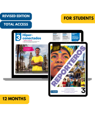 Reporteros 3 Revised Edition: 12-Month The KWL Hub for Students (Total Access)