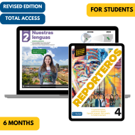 Reporteros 4 Revised Edition: 12-Month The KWL Hub for Students (Total Access)
