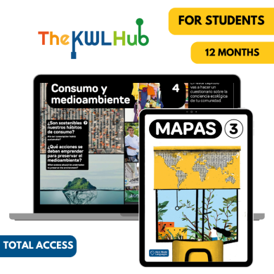 Mapas 3: 12-Month The KWL Hub for Students (Total Access)