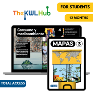 Mapas 3: 12-Month The KWL Hub for Students (Total Access)