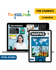 Mapas 1: 12-Month The KWL Hub for Students (Total Access)
