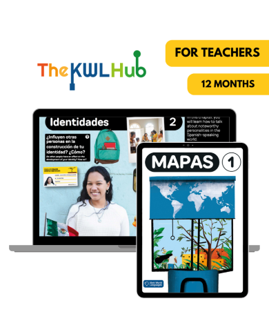 Mapas 1: 12-Month The KWL Hub for Teachers (Total Access)