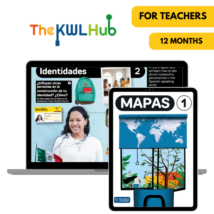 Mapas 1: 12-Month The KWL Hub for Teachers (Total Access)