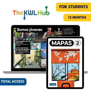Mapas 2: 12-Month The KWL Hub for Students (Total Access)
