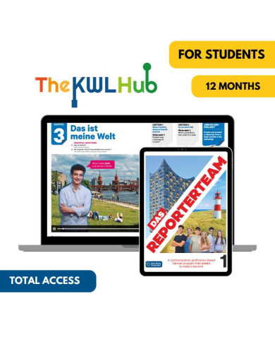 Das Reporterteam 1: 12-Month The KWL Hub for Students (Total Access)