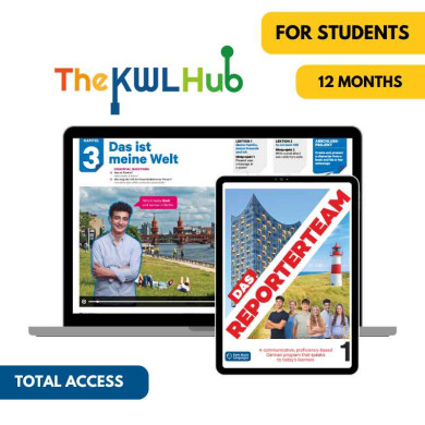 Das Reporterteam 1: 12-Month The KWL Hub for Students (Total Access)