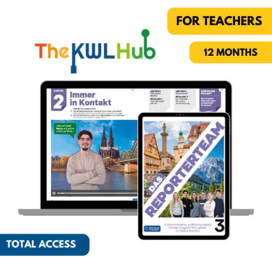 Das Reporterteam 3: 12-Month The KWL Hub for Teachers (Total Access)