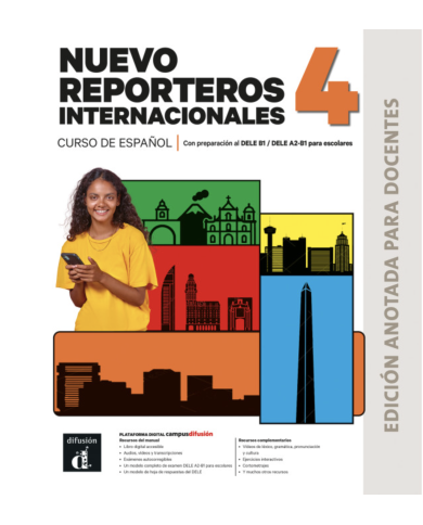 Nuevo Reporteros internacionales 4: Annotated Teacher's Edition