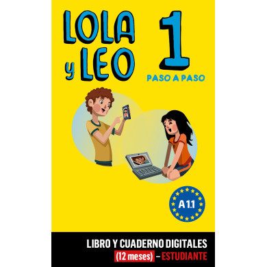 Lola y Leo paso a paso 1: 12-month Campus Difusión for Students