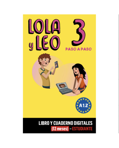 Lola y Leo paso a paso 3: 12-month Campus Difusion for Students