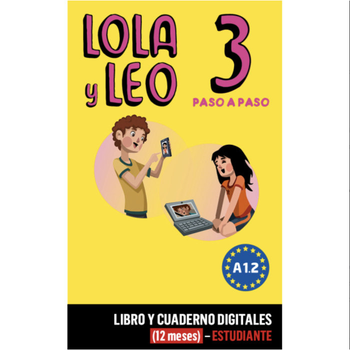 Lola y Leo paso a paso 3: 12-month Campus Difusion for Students