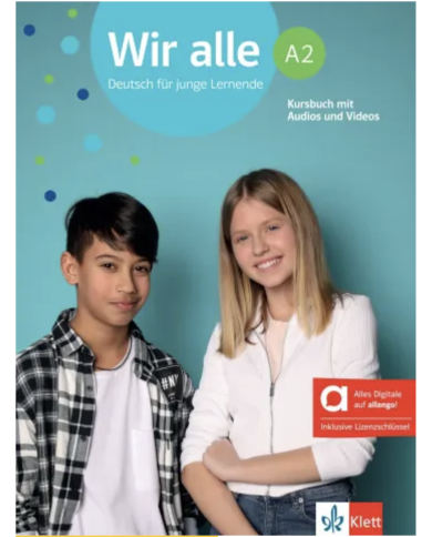 Wir alle A2: Student Textbook (with Allango)