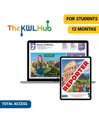 Giovani Reporter 1: 12-Month The KWL Hub for Students (Total Access)