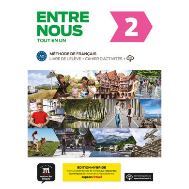 Entre nous 2: 12-Month Student Bundle (Espace Virtuel)