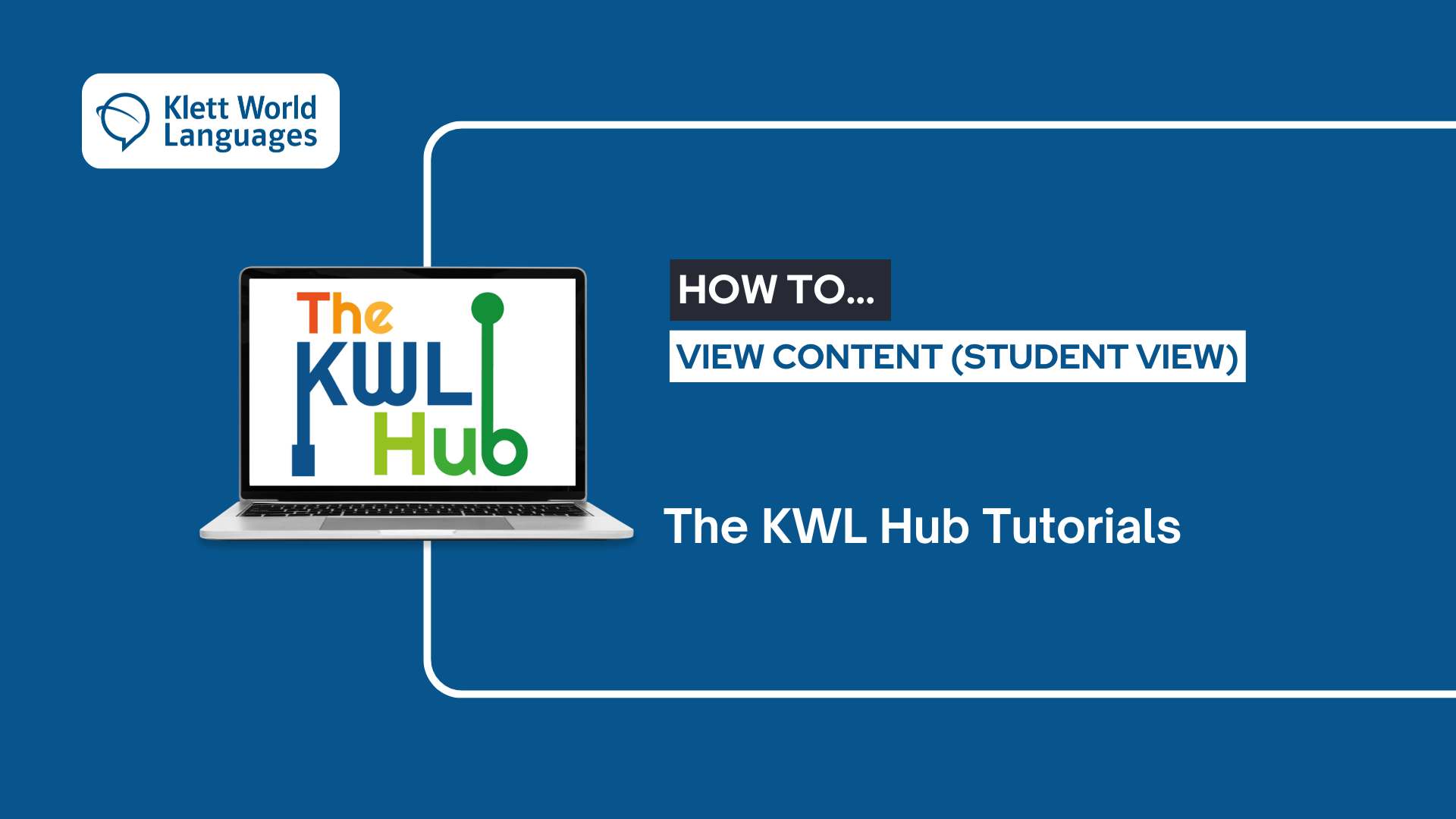 Tutorials - Klett World Languages